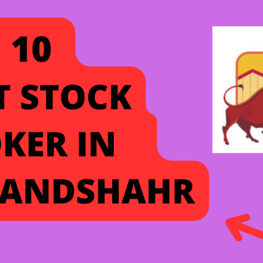 Best Stock Broker in Bulandshahr